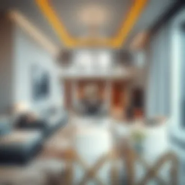 Luxurious Apartment Interior Interior of a luxurious apartment within Al Reem Tower