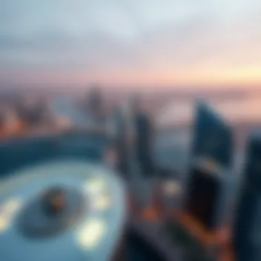 Breathtaking Panoramic Views from Capital Bay Tower Panoramic view from a high floor of Capital Bay Tower