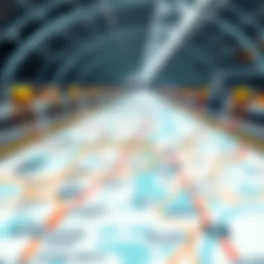 Detailed Map of Dubai Metro Lines Detailed map of the Dubai Metro lines and stations