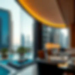 Stunning view of Elite Business Bay Residence showcasing architectural beauty