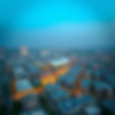 Aerial view of Creek Heights with surrounding amenities and infrastructure