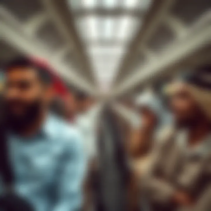 Passengers enjoying a seamless train journey