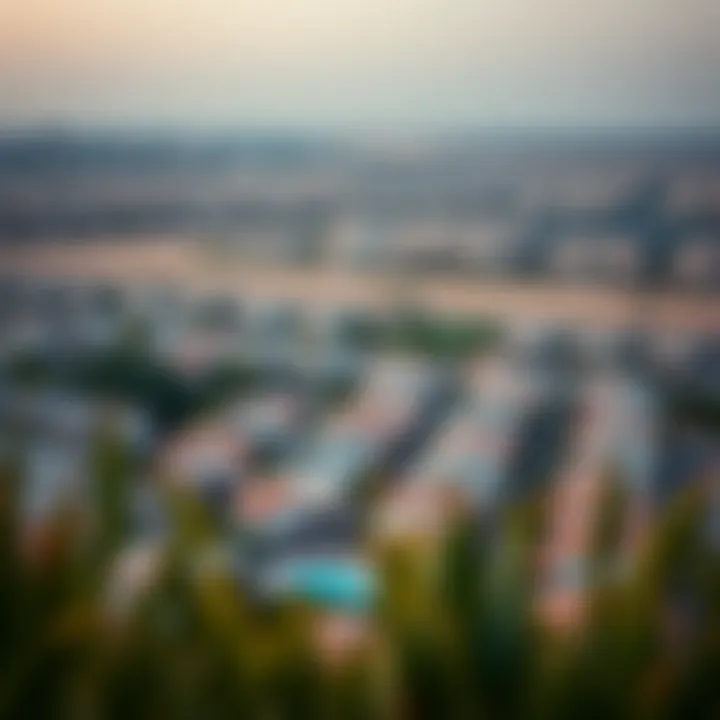 Panoramic view of the Gardenia Aldar neighborhood