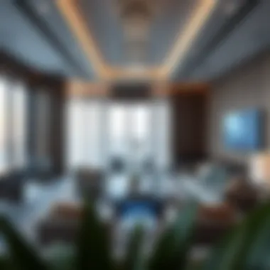 Elegant Interior Design of One Palm Luxurious interiors of One Palm Dubai highlighting modern design