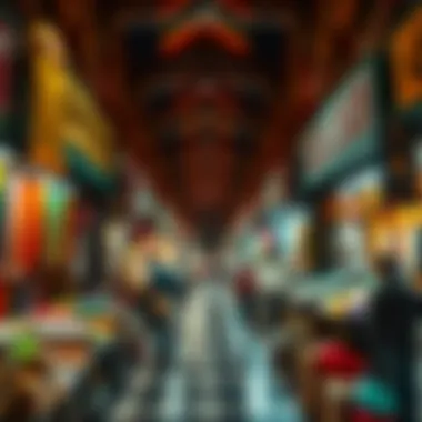 Marketplace Vibes of Patiala Souk Al Bahar Vibrant market scene capturing the essence of shopping at Patiala Souk Al Bahar