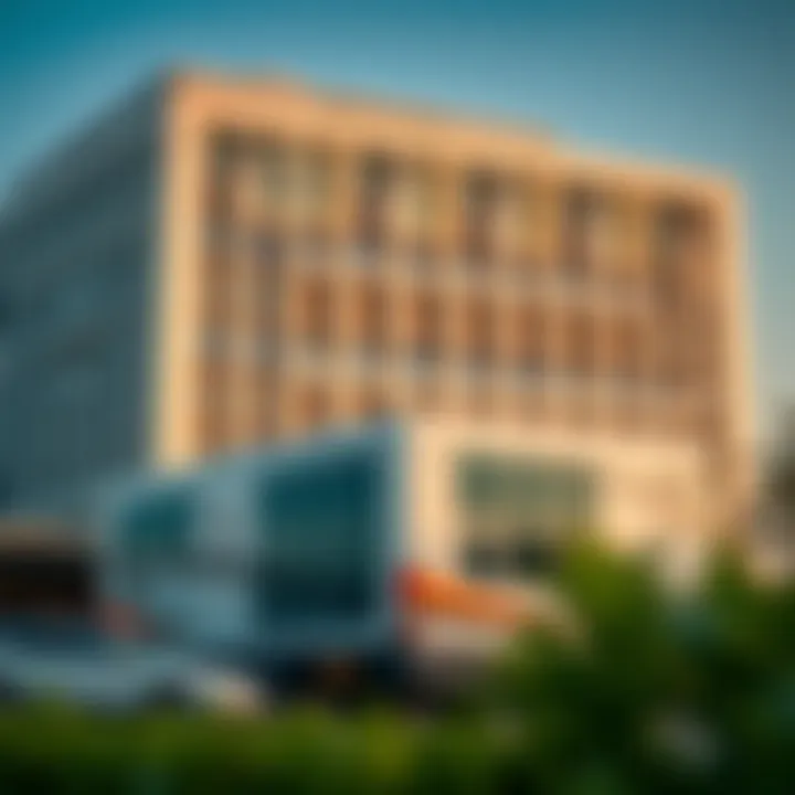 Exterior view of Wasl Properties building