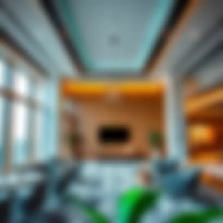 Interior design of Wasl Properties office